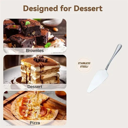 Stainless Steel Pizza Pie Spatula Cake Server for Party