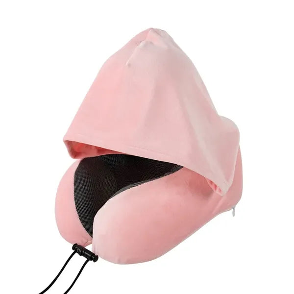 Hoodie Travel Pillow with Soft Memory Foam