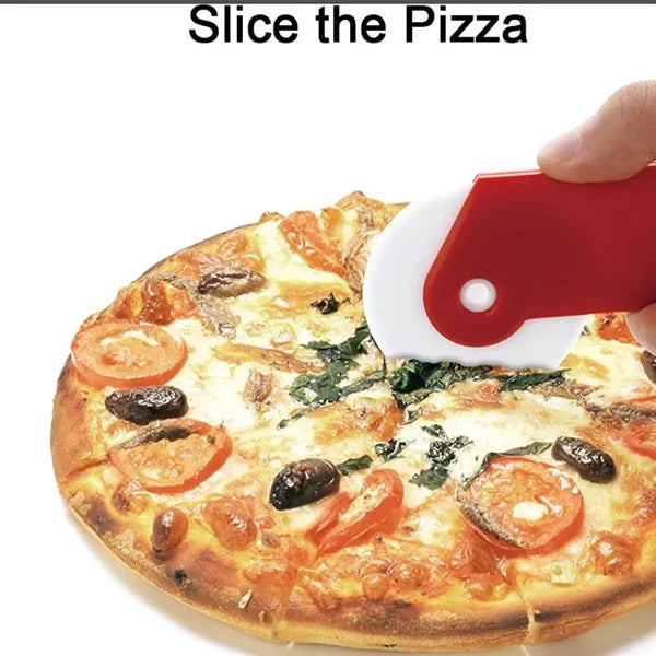 Multifunctional portable bottle opener roller pizza cutter