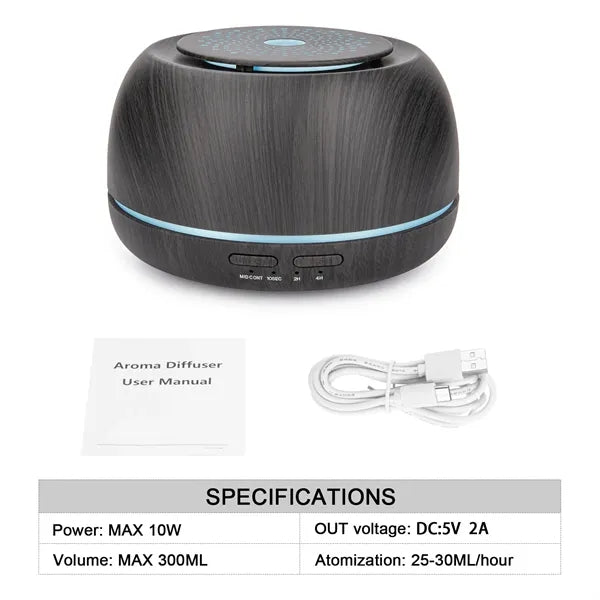 300ML Aroma Essential Oil Diffuser