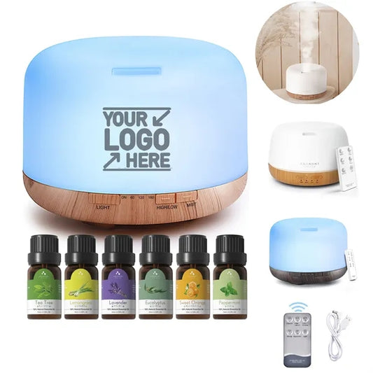 500ml Essential Oil Diffuser with  Set