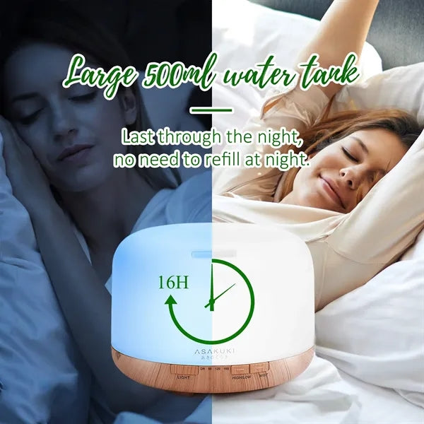 500ml Essential Oil Diffuser with  Set