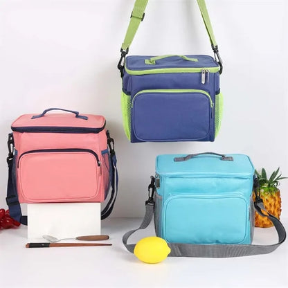 Large Leakproof Beach Work Insulated Cooler Box Lunch Bag