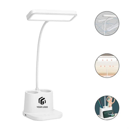 Home office room study eye protection pen holder desk lamp