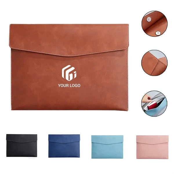 Large capacity portable practical A4 document storage bag