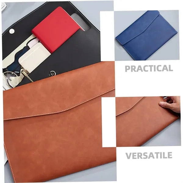 Large capacity portable practical A4 document storage bag