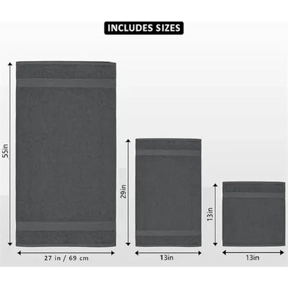 3-Piece Premium Towel Set