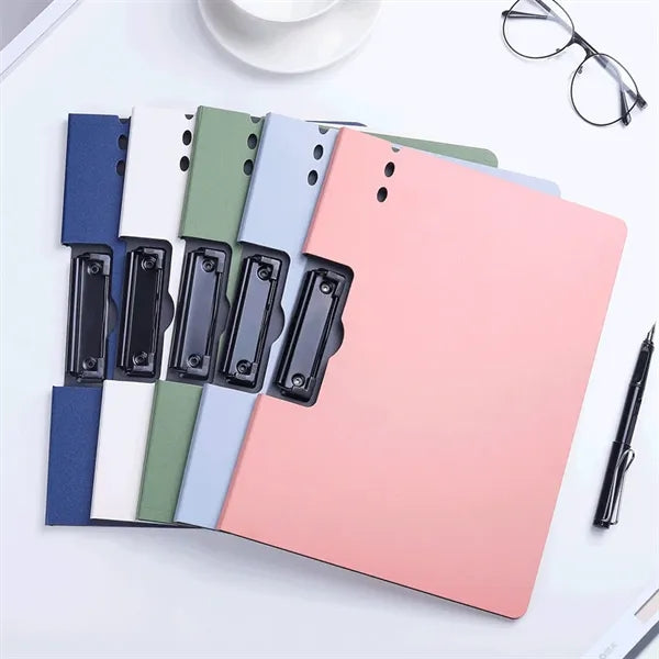 Office school A4 foldable binder clip file folder clipboard