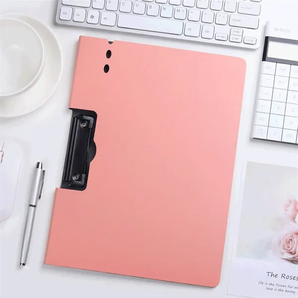 Office school A4 foldable binder clip file folder clipboard