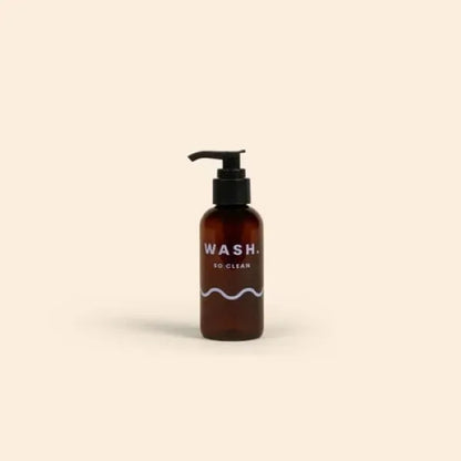4 OZ WASH WITH PUMP CAP - DIRECT PRINT