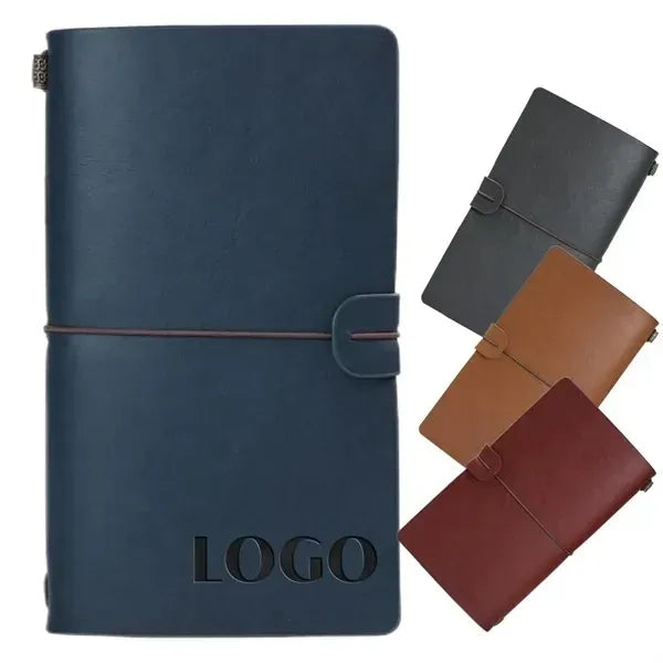Vintage Faux Leather Ledger