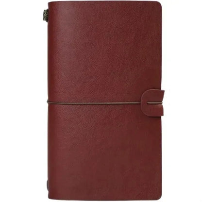 Vintage Faux Leather Ledger