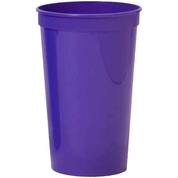 22 Oz. Smooth Stadium Cup (Screen Printed)