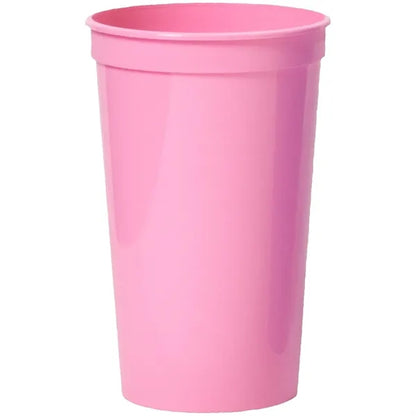 22 Oz. Smooth Stadium Cup (Screen Printed)