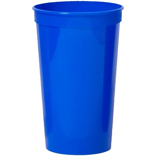 22 Oz. Smooth Stadium Cup (Screen Printed)