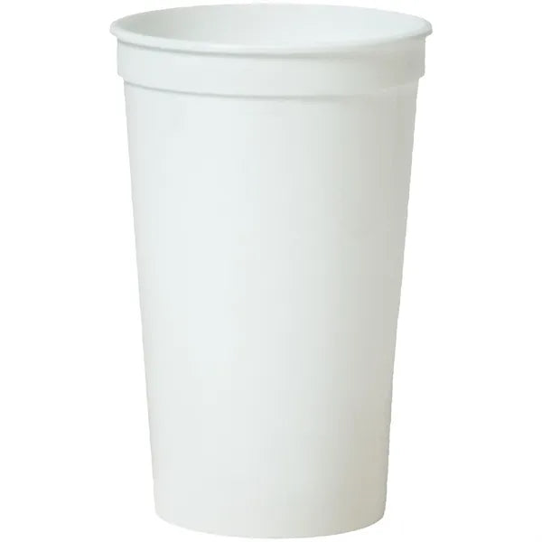 22 Oz. Smooth Stadium Cup (Screen Printed)