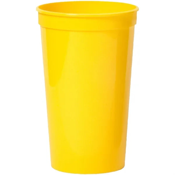 22 Oz. Smooth Stadium Cup (Screen Printed)