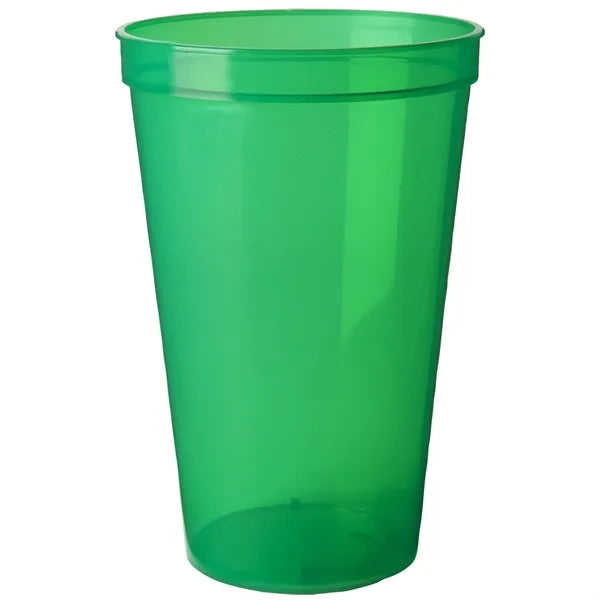 22 Oz. Smooth Stadium Cup (Screen Printed)
