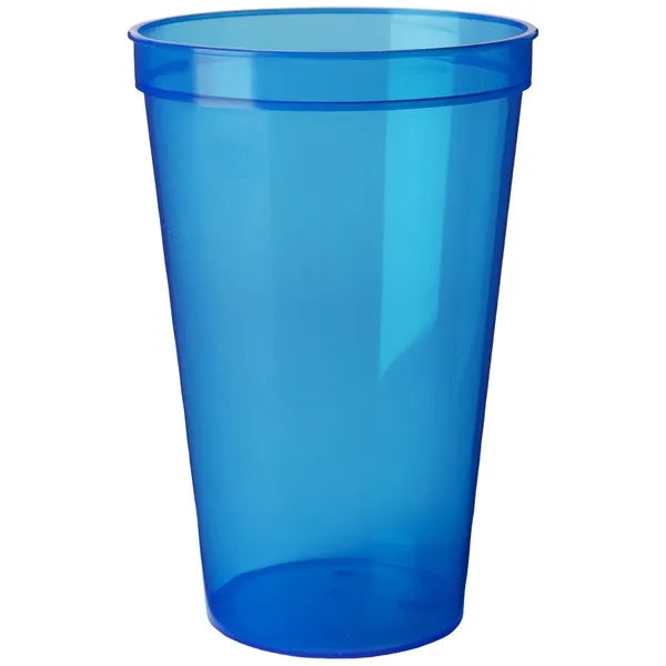 22 Oz. Smooth Stadium Cup (Screen Printed)
