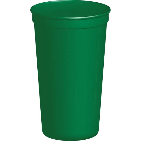 22 Oz. Smooth Stadium Cup (Screen Printed)