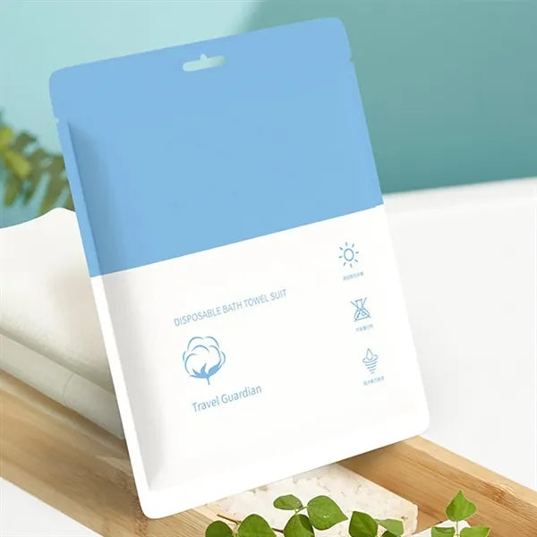 Disposable Cotton Bath Towels 55 x 27"
