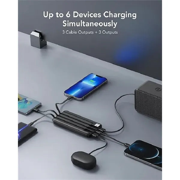 Portable Chargers with Built in Cables