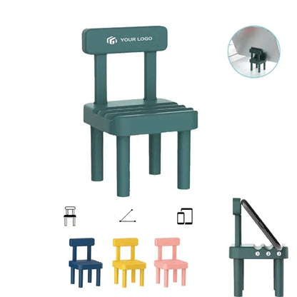 Multi-Angle Universal  Chair Shape Cell Phone Stand