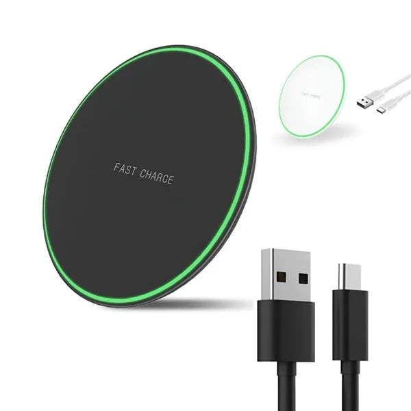 Durable Ultra-thin 15W QI Wireless Fast Charger