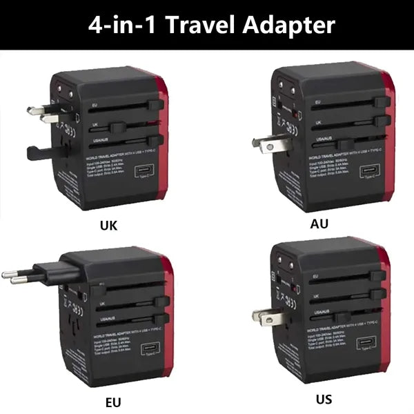 All In One Universal Travel Adapter