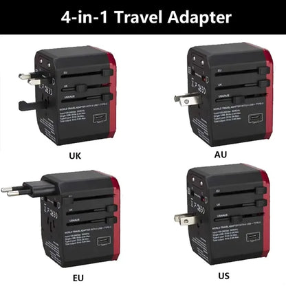 All In One Universal Travel Adapter