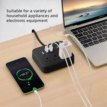 Power Strip With USB Ports