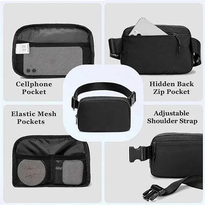 Trendy Waterproof Travel Fanny Pack Bag For Women Men