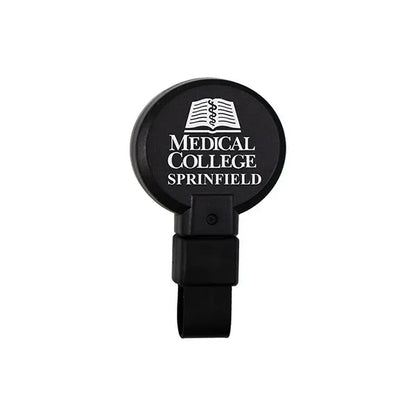 PVC FREE RECYCLED PLASTIC BADGE REEL W/SWIVEL ALLIGATOR CLIP