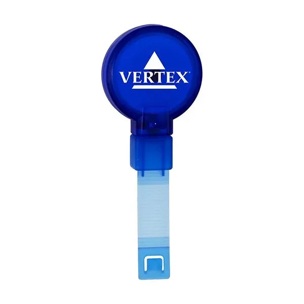 PVC FREE RECYCLED PLASTIC BADGE REEL W/SWIVEL ALLIGATOR CLIP