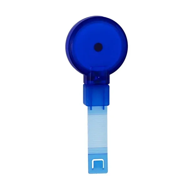 PVC FREE RECYCLED PLASTIC BADGE REEL W/SWIVEL ALLIGATOR CLIP