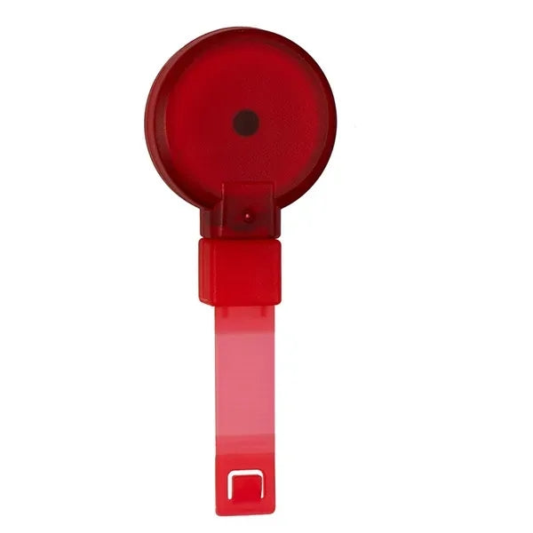 PVC FREE RECYCLED PLASTIC BADGE REEL W/SWIVEL ALLIGATOR CLIP