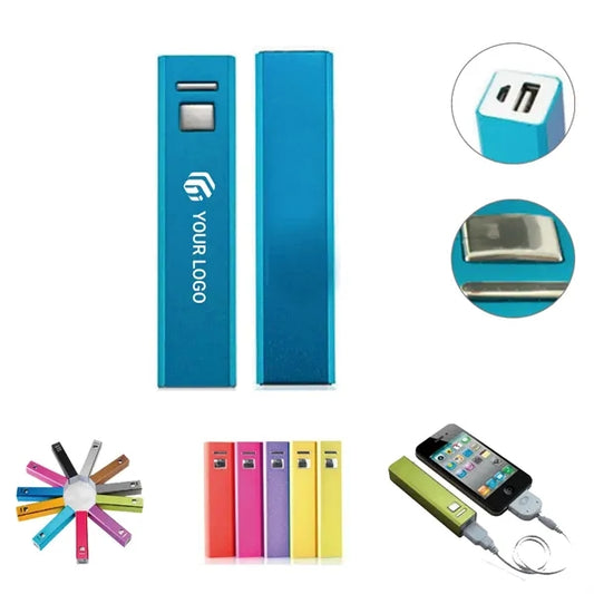 Portable Mini Aluminium Power Bank with Charging Indicator