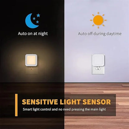 Night Light With Dimmable Brightness Dawn Sensor