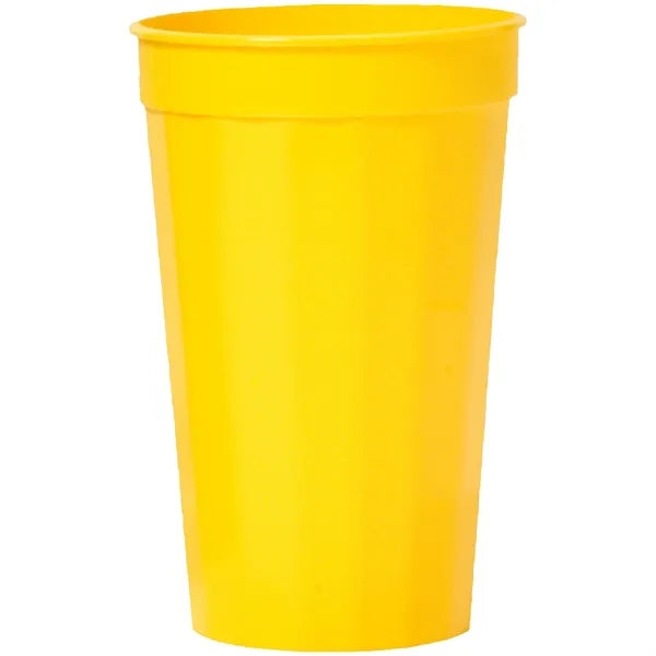 22 Oz. Fluted Stadium Cup (Screen Printed)