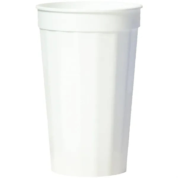 22 Oz. Fluted Stadium Cup (Screen Printed)