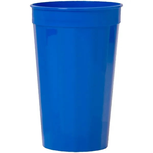 22 Oz. Fluted Stadium Cup (Screen Printed)