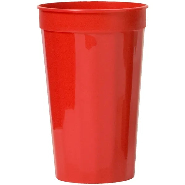 22 Oz. Fluted Stadium Cup (Screen Printed)