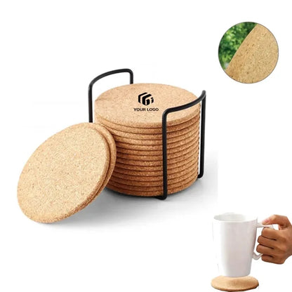 Wooden Thick Round Absorbent Drinking Cup Base Mug Coaster