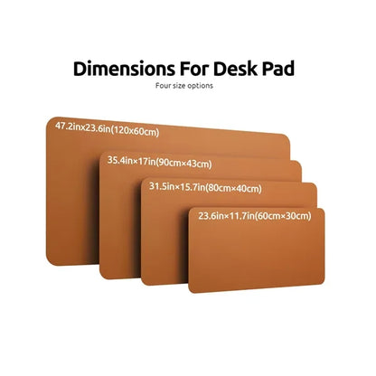 Leather Desk Mat 47x23"