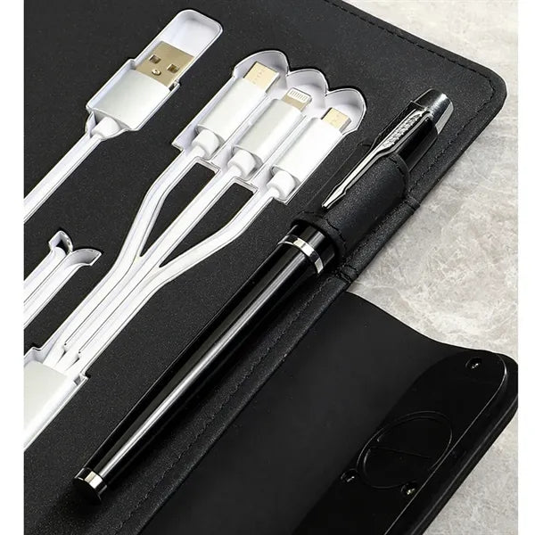 A5 LED Logo Wireless Charging Notebook