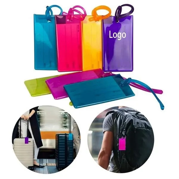 Bag & Luggage Tag with Business Card Insert