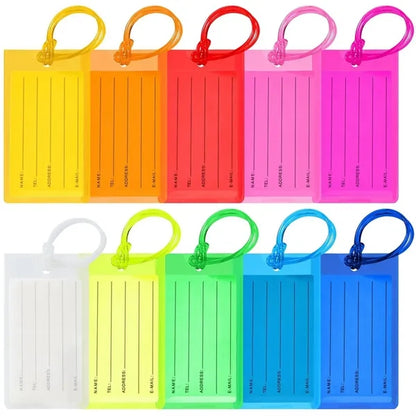 Bag & Luggage Tag with Business Card Insert