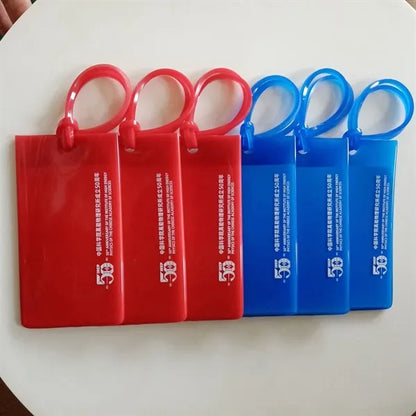 Bag & Luggage Tag with Business Card Insert