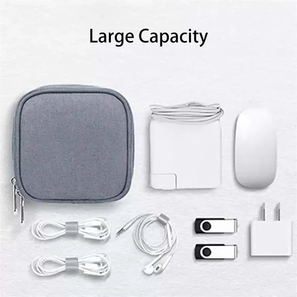 Portable Electronic Accessories Carry Case Cable Organizer