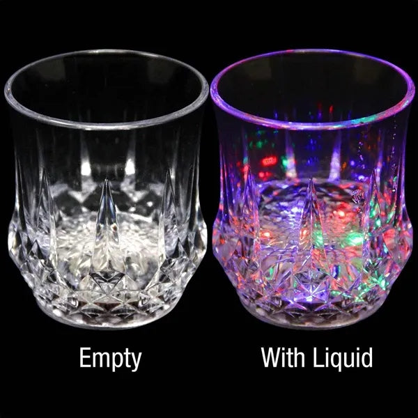 Party Favors Unbreakable Flash Light Up Drinking Glasses